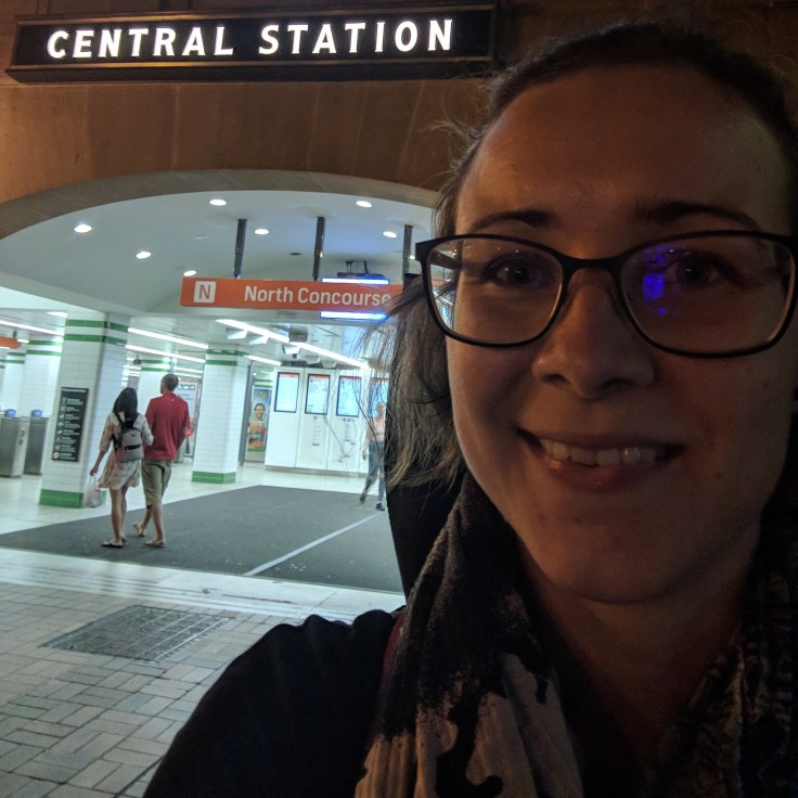 Ankunft Sydney Central