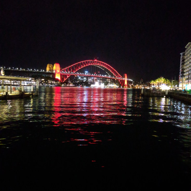 Sydney Harbour Bridge at Night