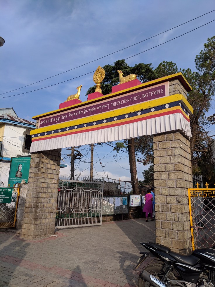 Eingang zum Dalai Lama Tempel